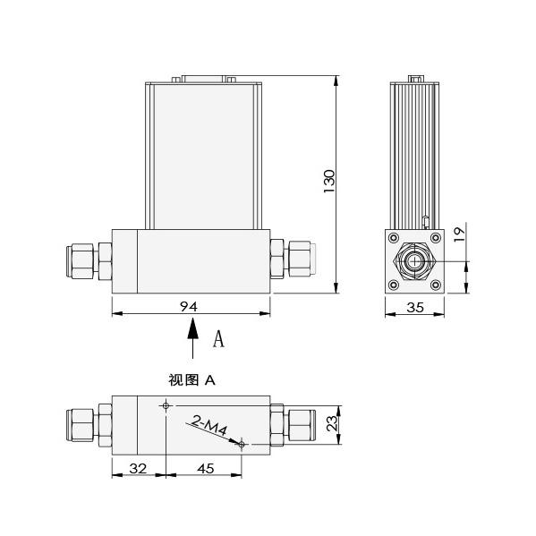 ACU10FA-MM质量流量计